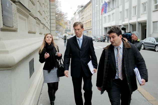 Tina Štrafela in Miro Cerar