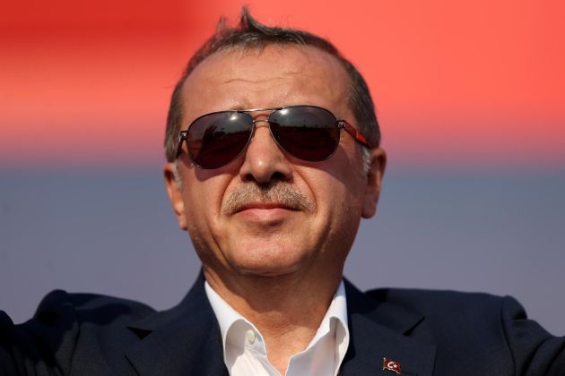 zborovanje podpore predsedniku Erdoganu v Istanbulu Recep Tayyip Erdogan