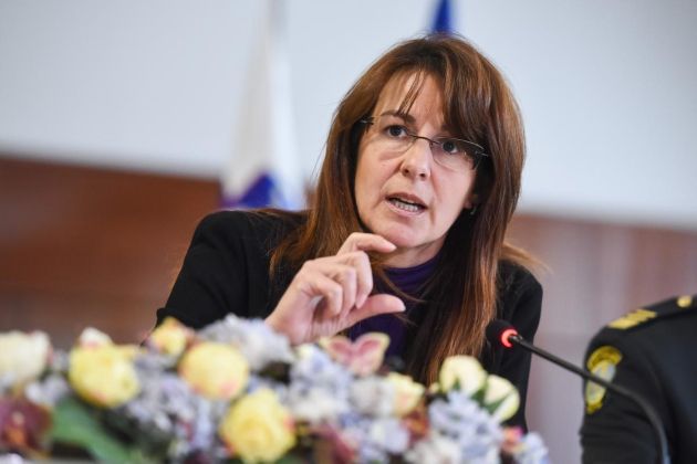 Andreja Katič, ministrica za obrambo