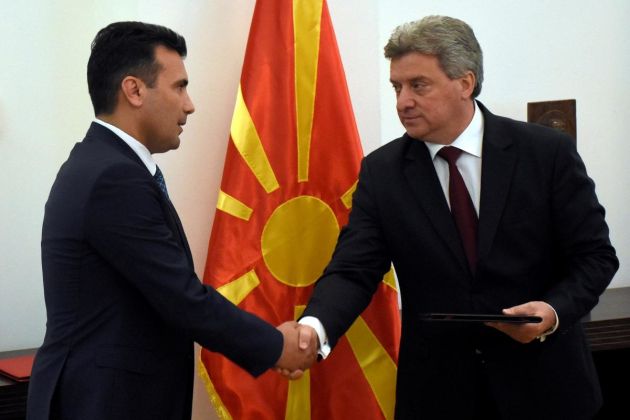Gjorge Ivanov, Zoran Zaev