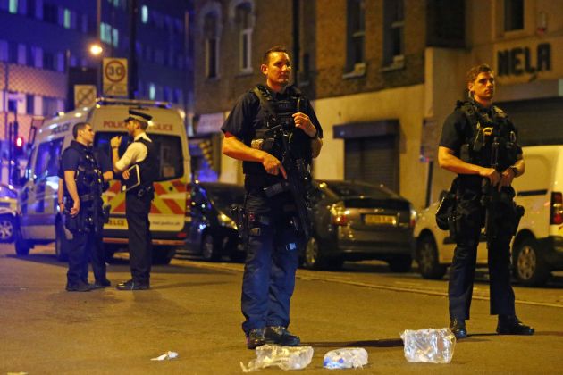 london, policija, kombi, teroristični napad