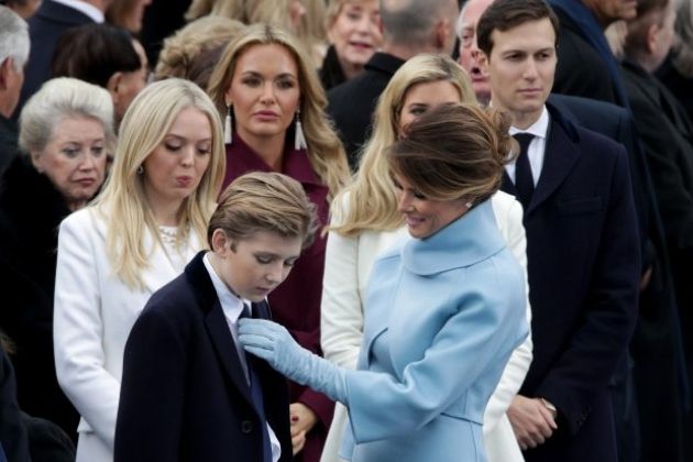 FOTO4 Barron Melania