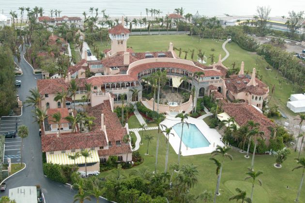 Mar-a-Lago Resort, Palm Beach, where he will spend Thanksgiving.