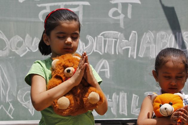 indija, otroci, spolne zlorabe, posilstvo, protest
