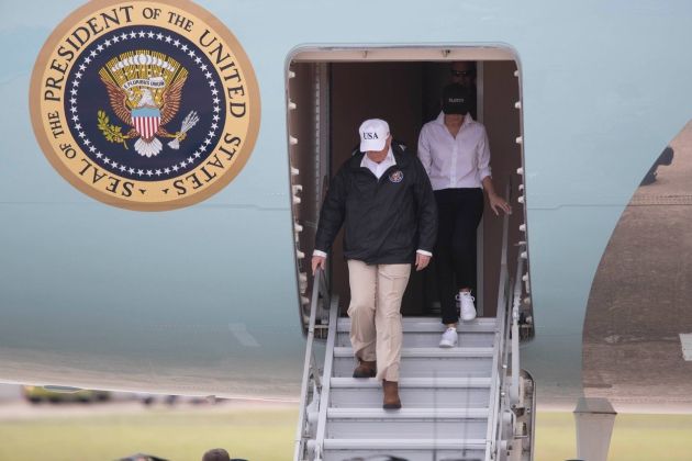 melania trump Teksas_poplave.jpg