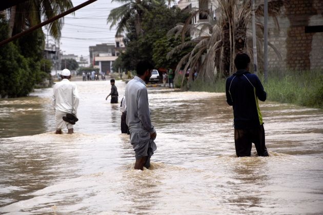 karači, poplave, plazovi