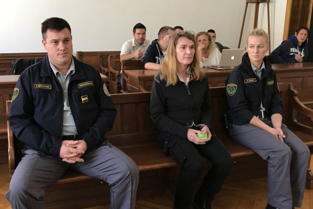 Dušanka Gluvić, sodišče, umor matere