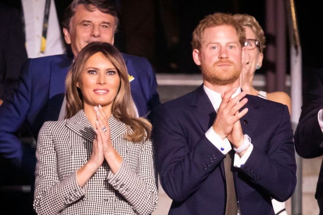 princ harry, toronto, melania trump