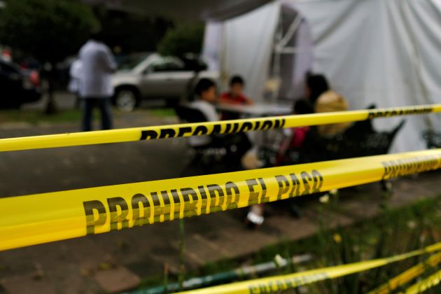 Mehika, policijski trak