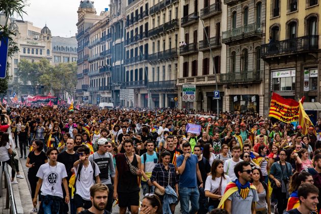 Barcelona, protesti.jpg