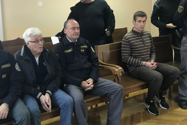 Franc Vajda, Andrej Bagari, sodišče