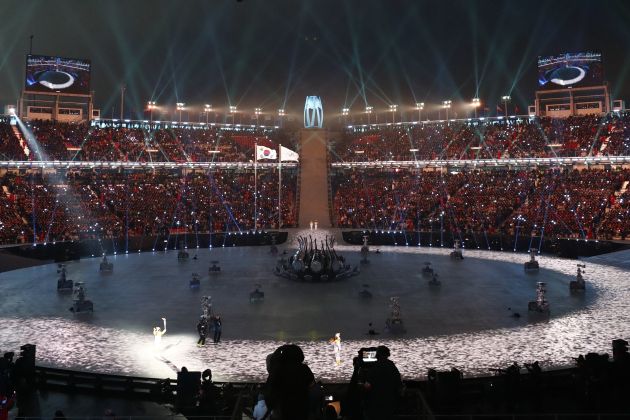 pjongčang, otvoritev, olimpijske igre