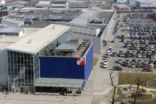 mercator, hipermarket, šiška