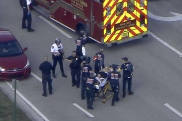 Streljanje na srednji šoli v Parklandu.