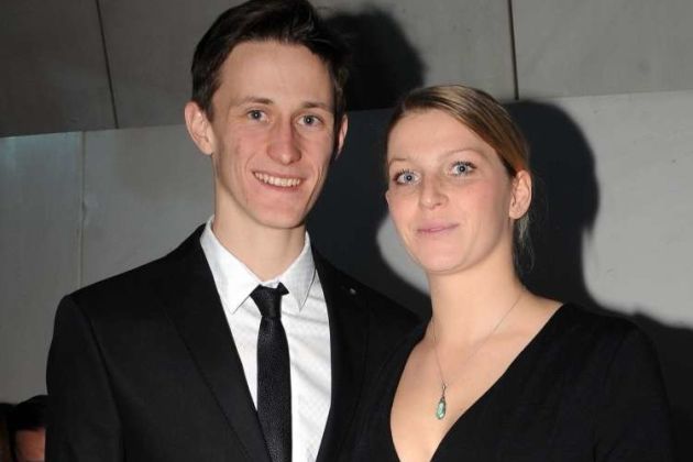 Peter Prevc in Mina Lavtižar Mercuzza