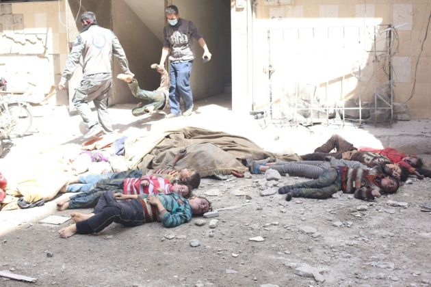 kemični napad, duma