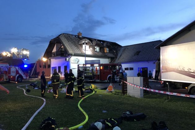 miklavške pekarne požar