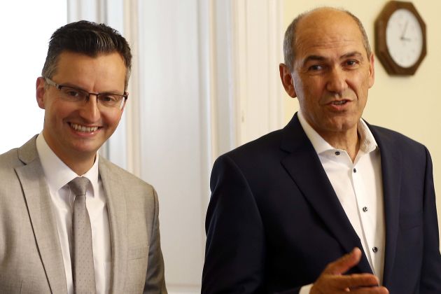 janez janša, marjan šarec