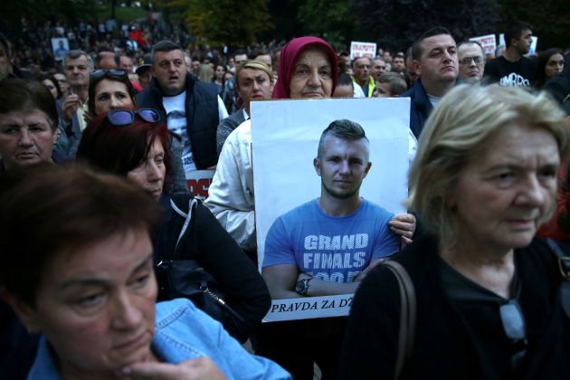 david dragičević, protest, banjaluka