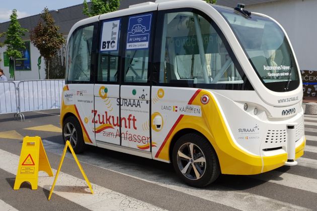 avtonomno vozilo BTC