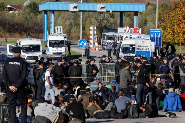 maljevac, mejni prehod, migranti, bosna-hrvaška.jpg