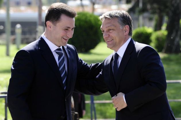 Nikola Gruevski, Viktor Orban,