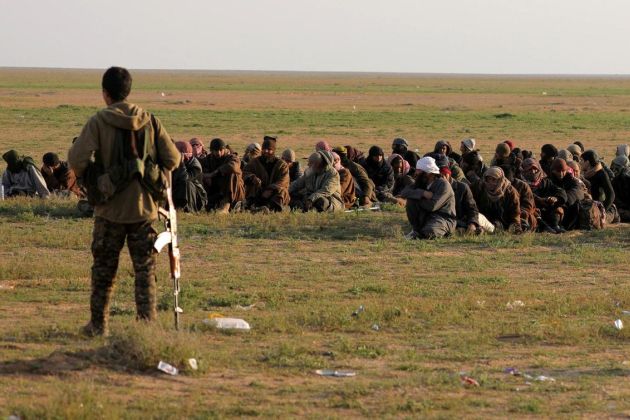 sirija, sdf, baghouz, civilisti,