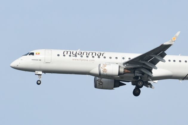 Myanmar National Airlines Embraer wiki.jpg