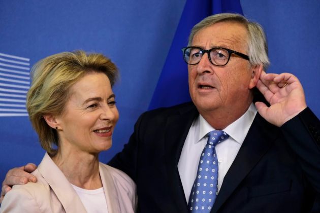 Ursula von der Leyen, Jean-Claude Juncker