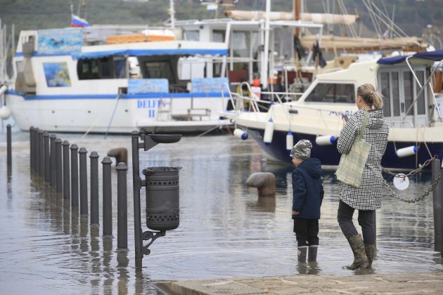 obala, razlivanje morja