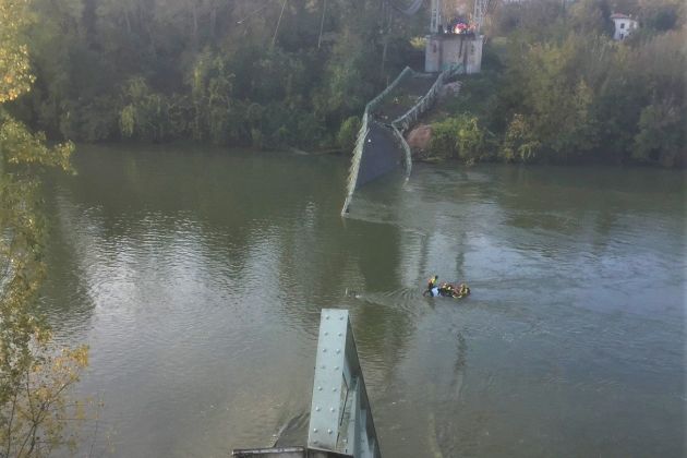 viseči most, reka tarn, Toulouse