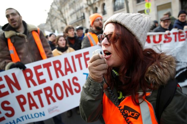 protesti, pokojninska reforma, francija,