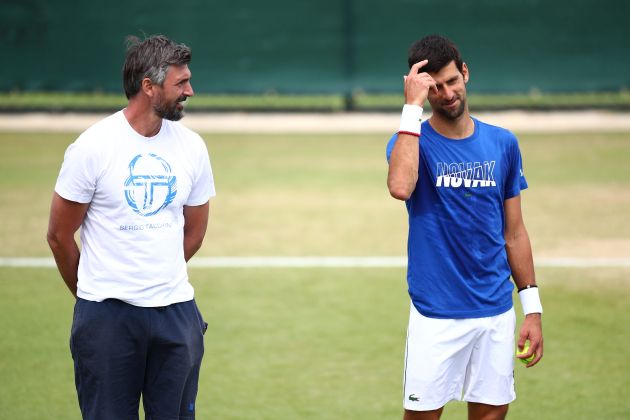 goran ivanisevic novak djokovic