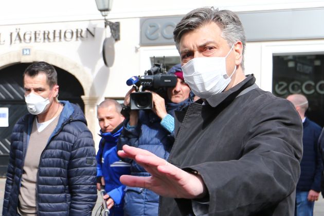 Andrej Plenković, Hrvaška