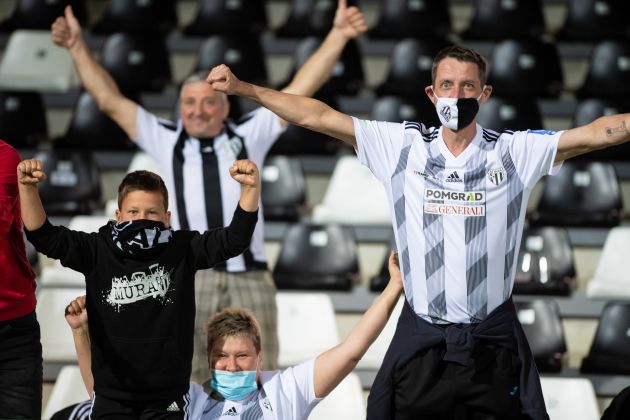 olimpija, mura, gledalci, tribune, navijači