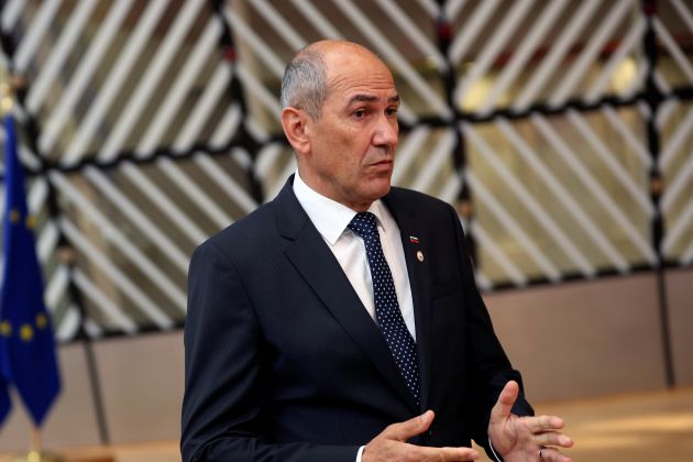 Janez Janša, Bruselj