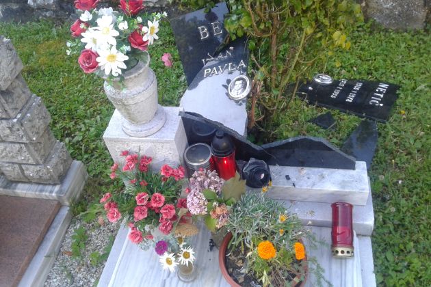 pokopališče, vrhpolje, vandali