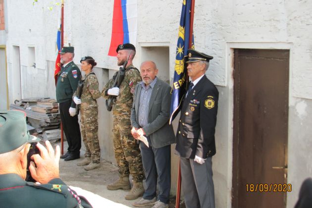Proslava 30. obletnice Manevrske strukture narodne zaščite v Drežnici