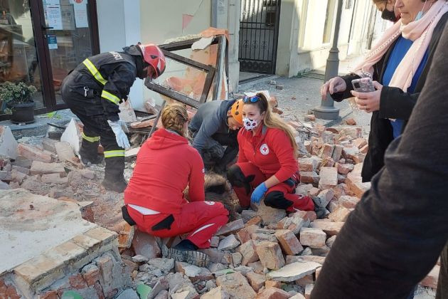 potres, Petrinje, hrvaška