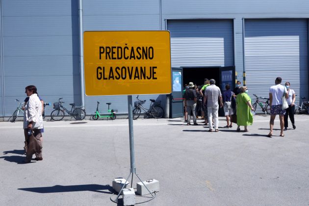redčasno glasovanje na referendumu o vodah