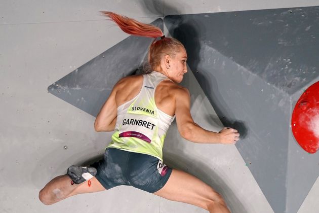 Športna plezalka Janja Garnbret