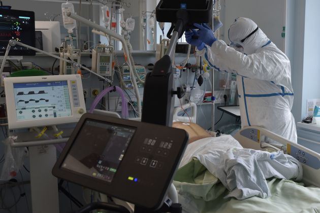 epidemija, splošna-bolnišnica-jesenice, koronavirus, covid-19, november, 2021