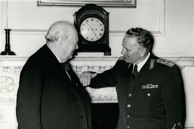 Winston Churchill in Josip Broz Tito