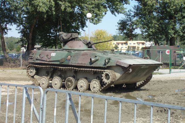 BVP M-80A, slovenska vojska, okepnik, oklepno vozilo