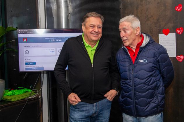 Zoran Janković in Aleš Čerin