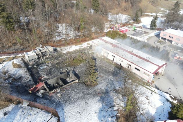 hamex, stara vrhnika, eksplozija