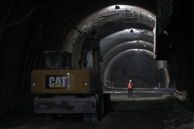 tunel Karavanke, gradnja, Cengiz,