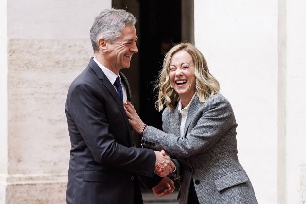 robert golbo giorgia meloni vlada