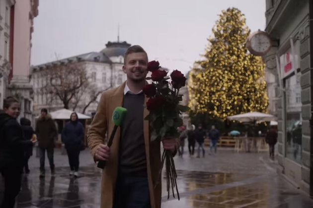 Matic in vrtnice na Prešercu.