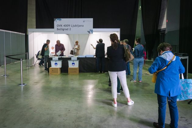 predčasno glasovanje, volitve EU 2024, Gospodarsko razstavišče